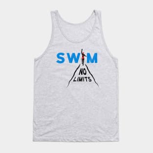 Womens Swimming No Limits Tank Top